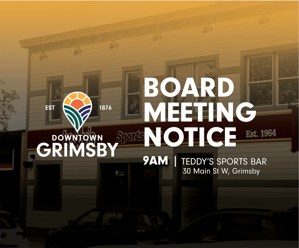 Grimsby BIA – Monthly Board Meeting